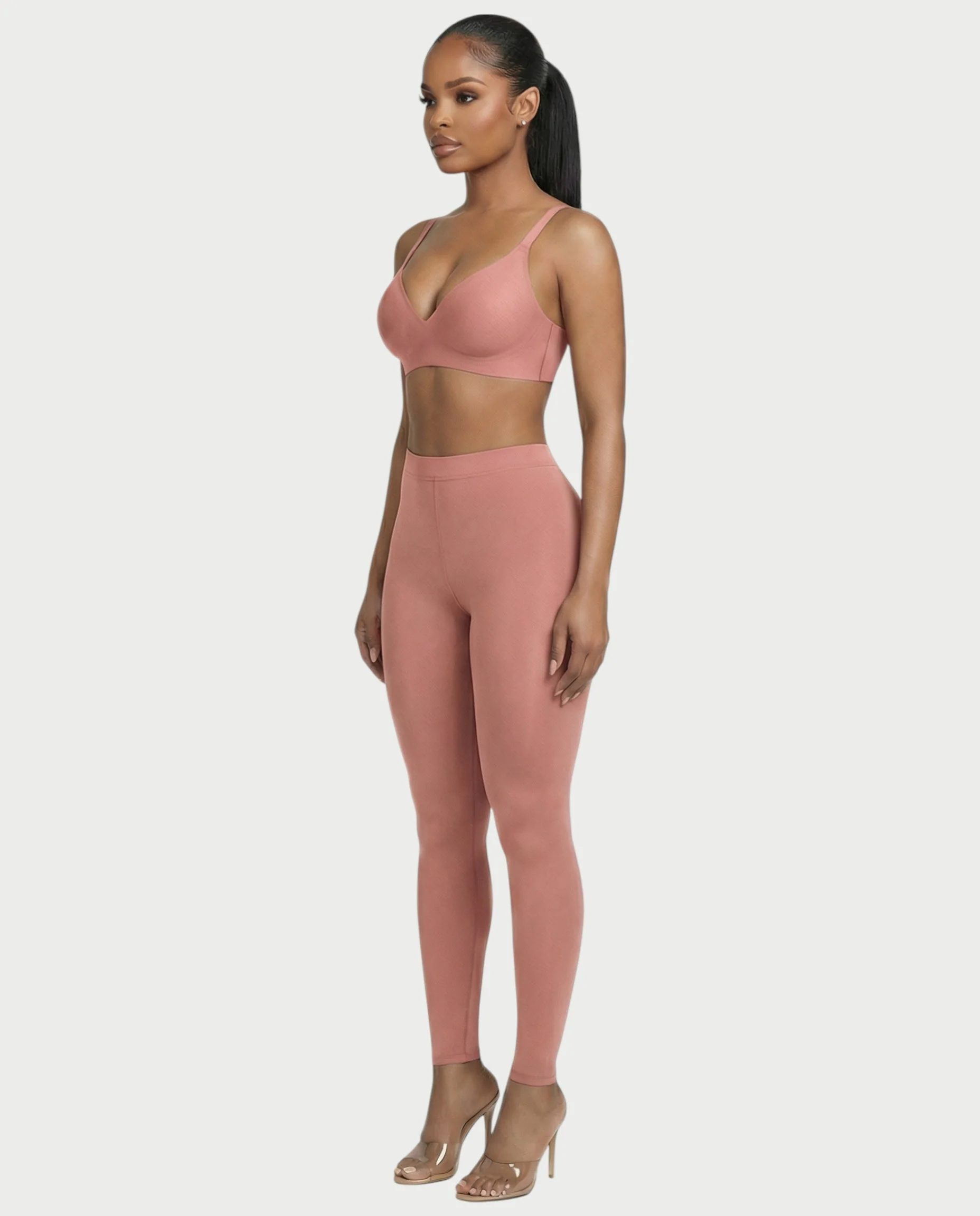 AKIANA Seamless Deep-V Jelly Bra - Image 15