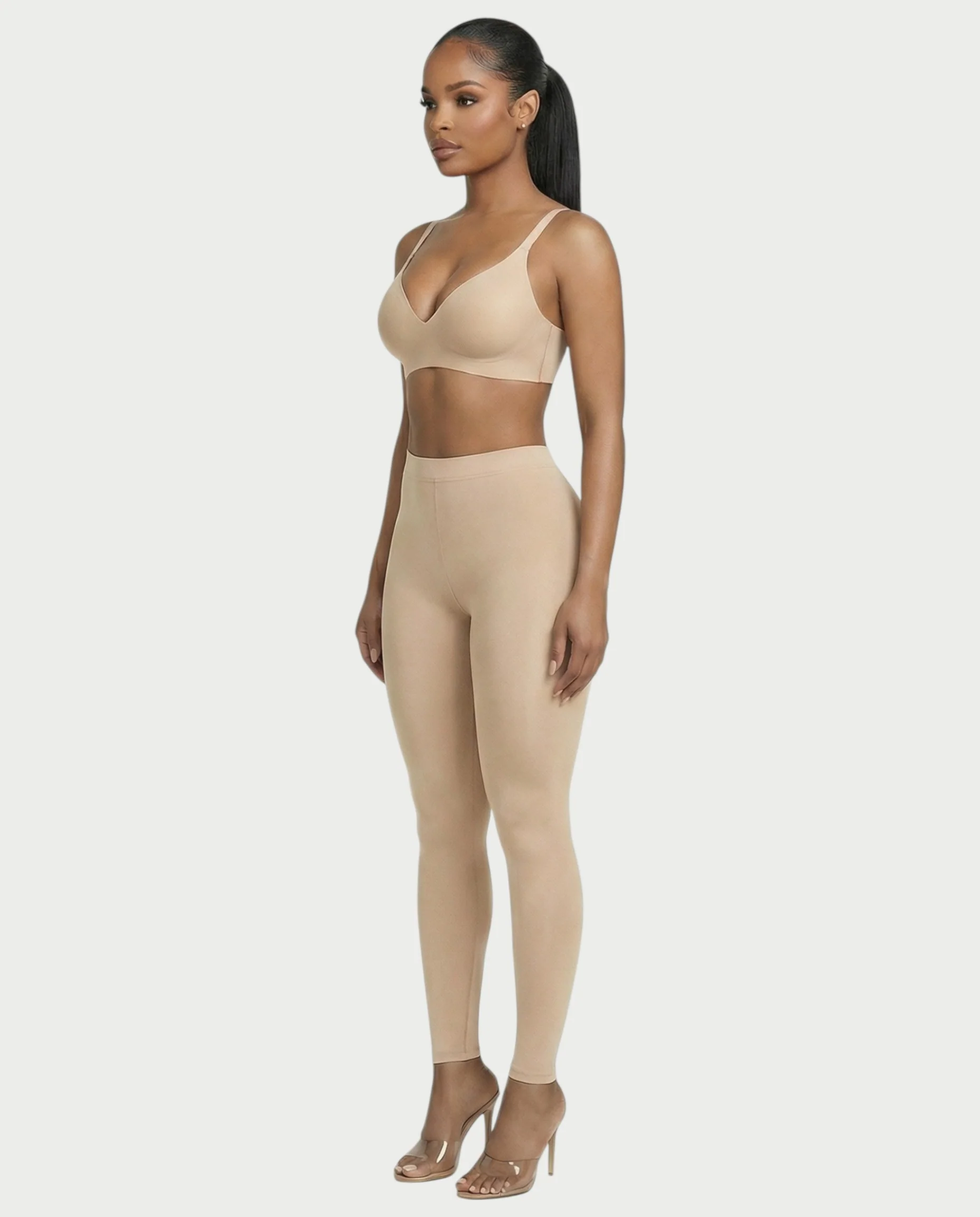 AKIANA Seamless Deep-V Jelly Bra - Image 8