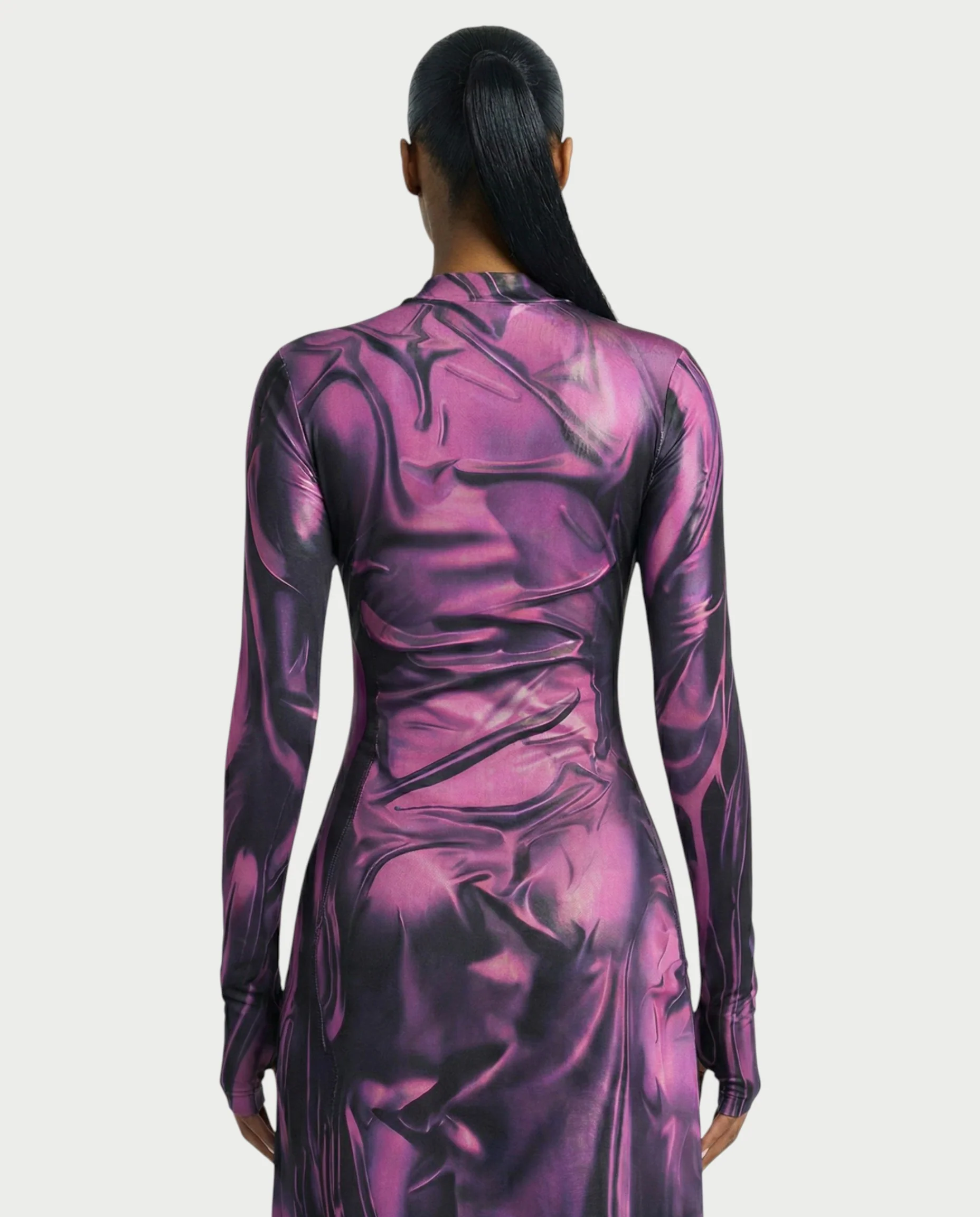 KASSIDY Illusion Maxi Dress - Image 10