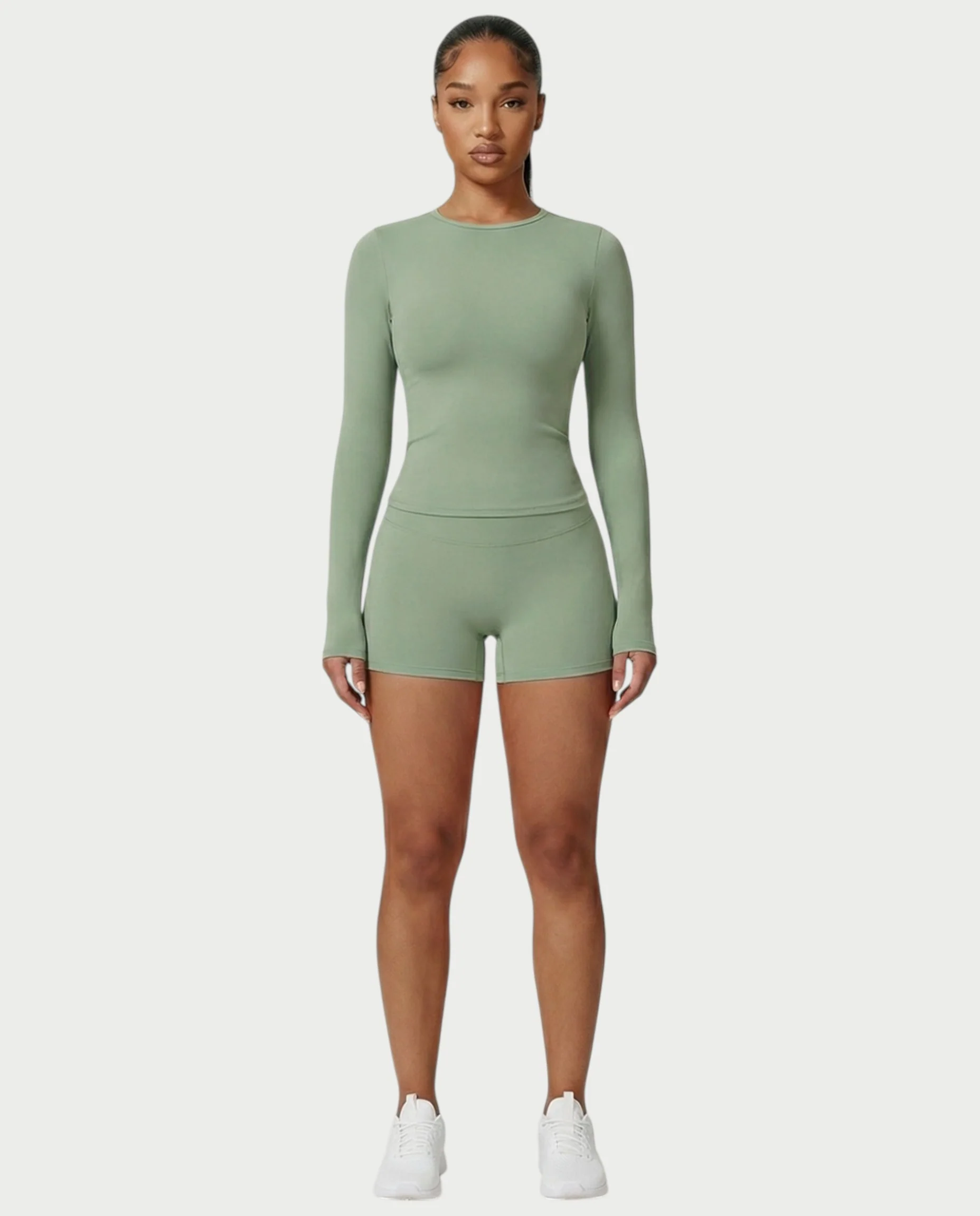 MELYA High-Waisted Sporty Shorts - Image 71