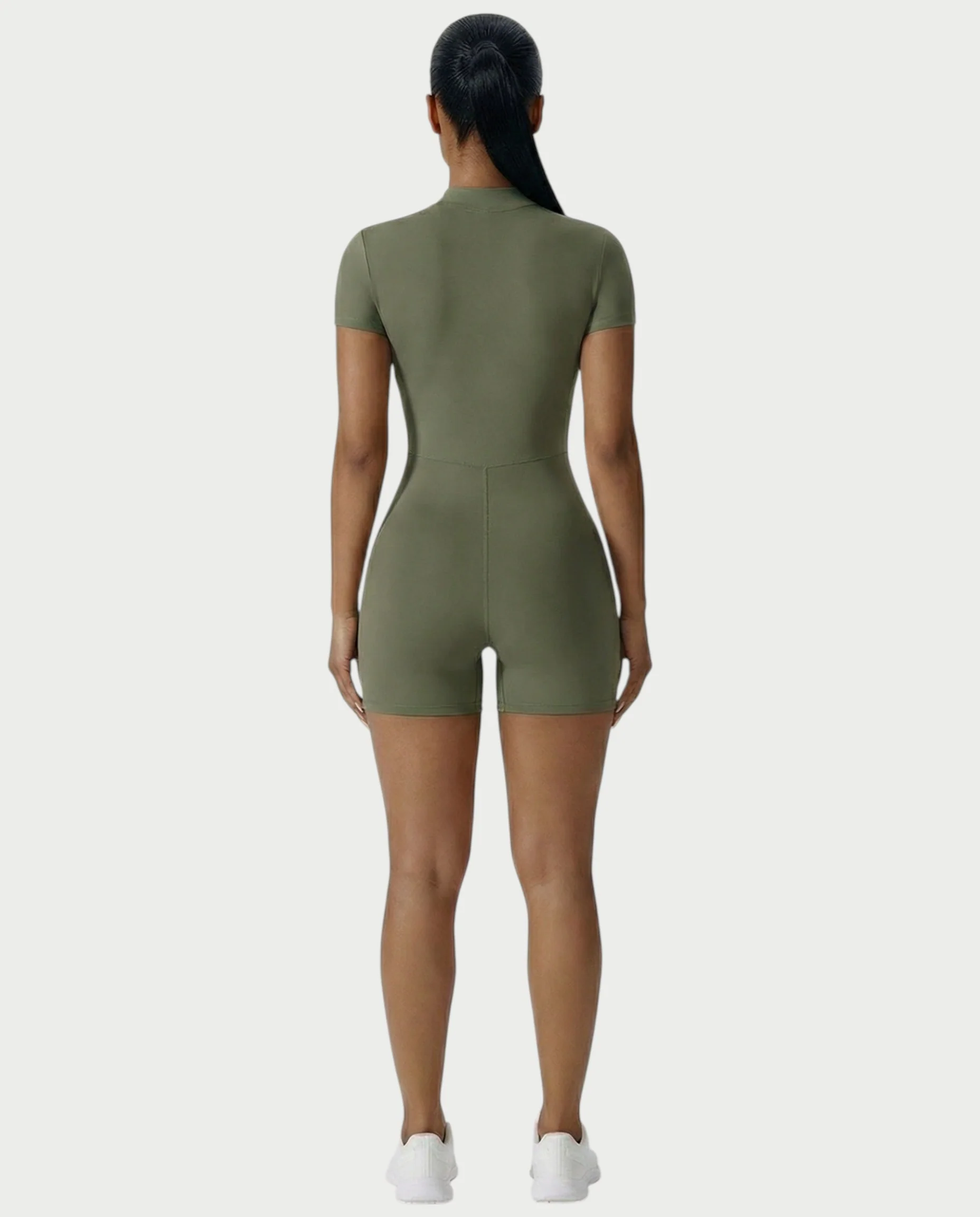 OLYRA Short Sleeve Romper - Image 32