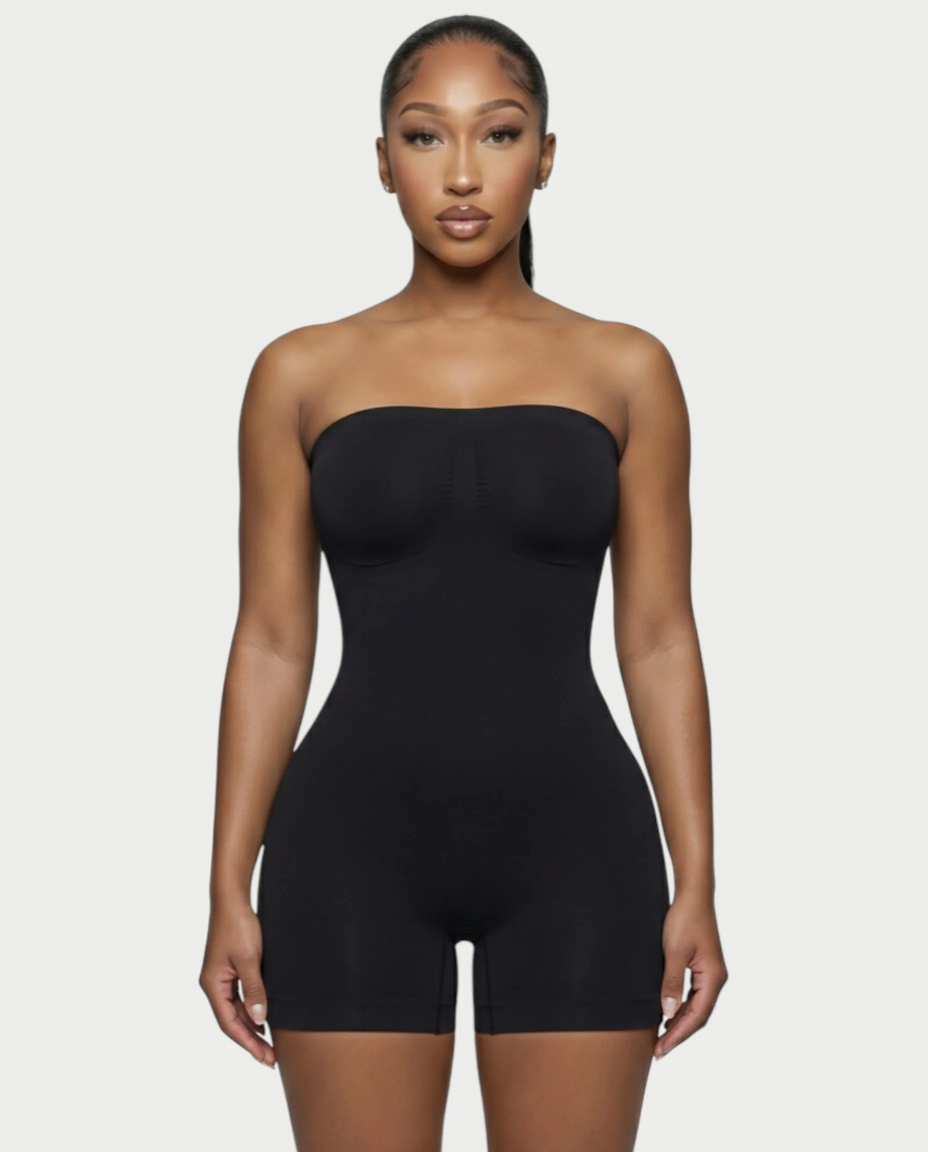 Strapless Shapewear Romper - Image 7